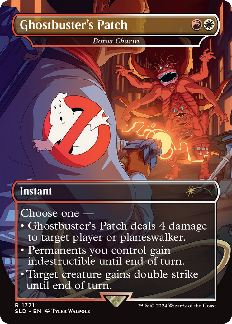 Ghostbuster's Patch - Boros Charm [Secret Lair Drop Series] | Silver Goblin