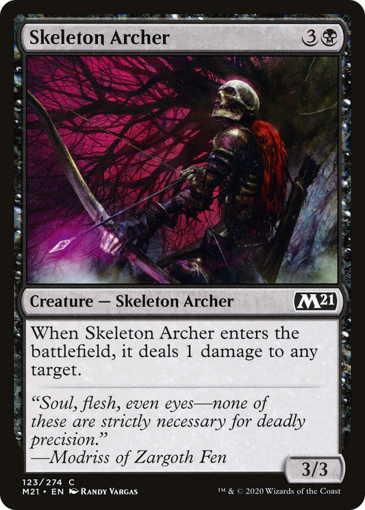 Skeleton Archer [Core Set 2021] Foil