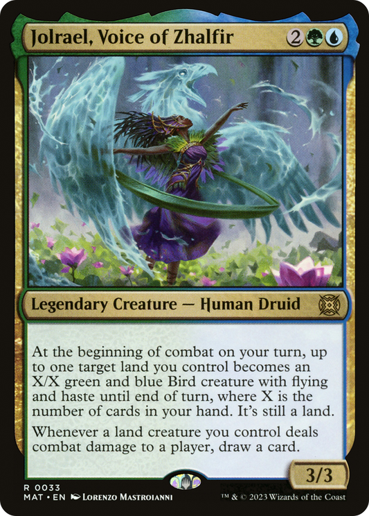 Jolrael, Voice of Zhalfir [March of the Machine: The Aftermath] Foil