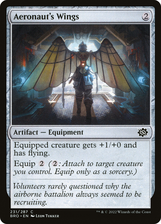 Aeronaut's Wings [The Brothers' War] Foil