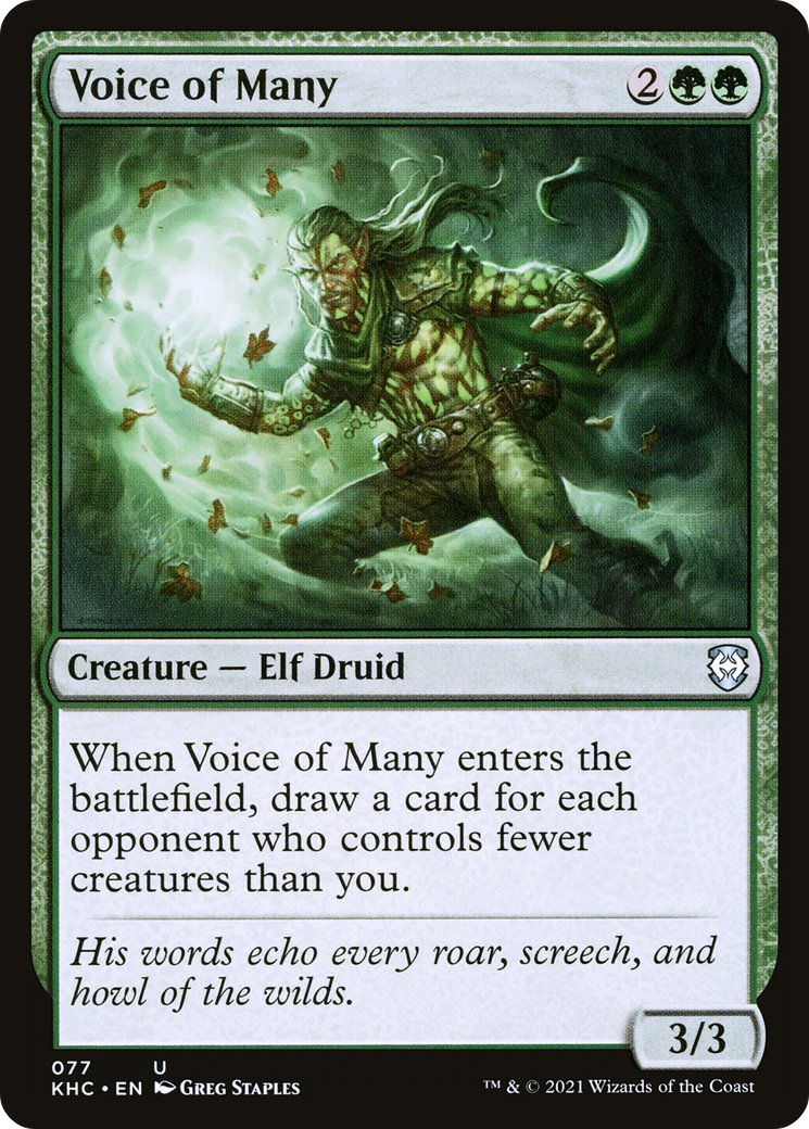 Voice of Many [Kaldheim Commander]