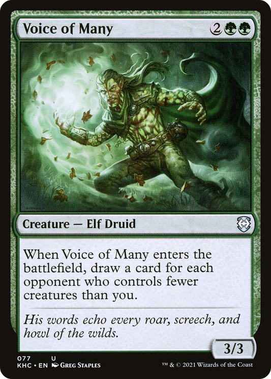 Voice of Many [Kaldheim Commander]