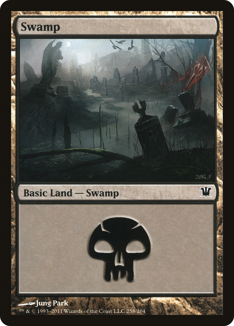 Swamp (258) [Innistrad] Foil