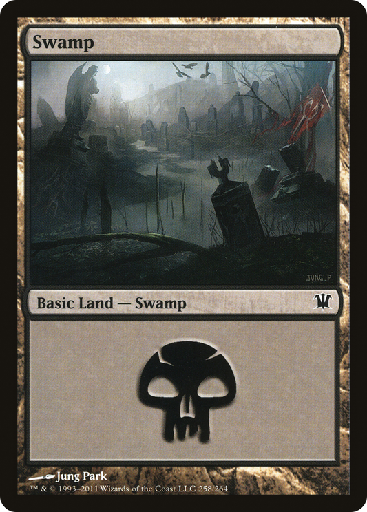 Swamp (258) [Innistrad] Foil