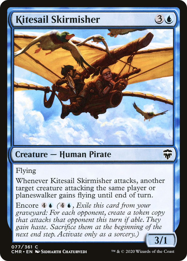 Kitesail Skirmisher [Commander Legends] Foil