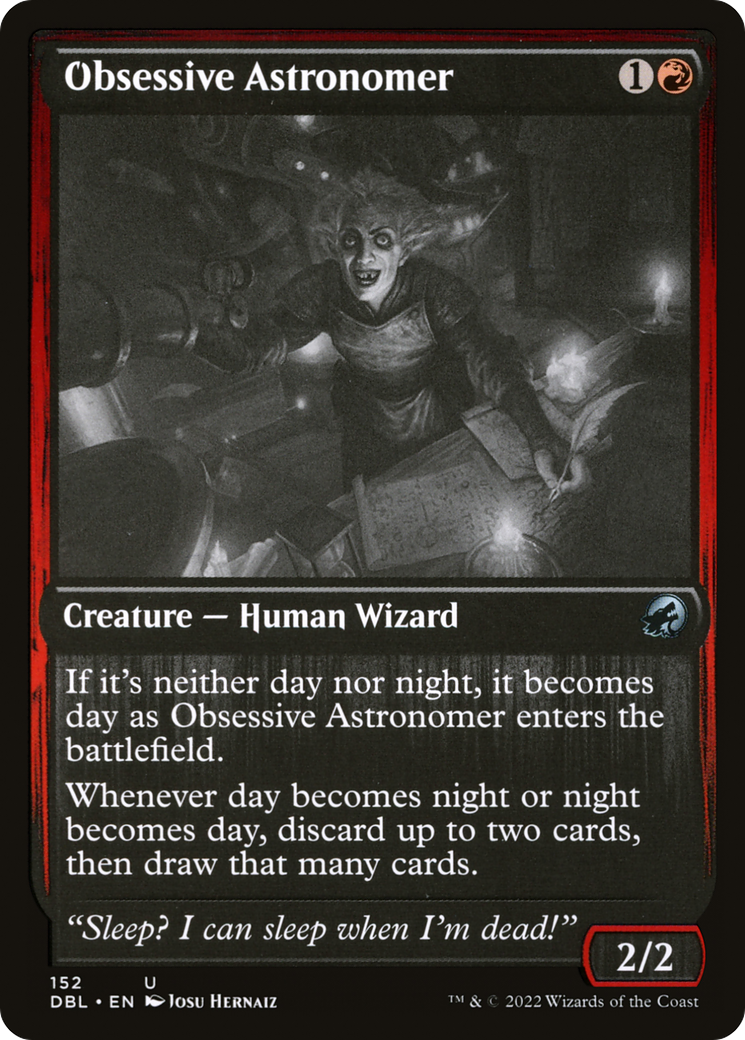 Obsessive Astronomer [Innistrad: Double Feature] | Silver Goblin