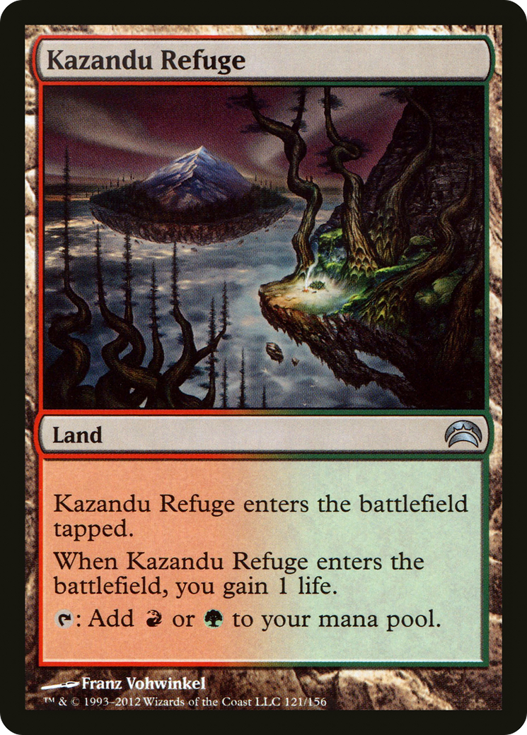 Kazandu Refuge (121) Foil - Planechase 2012