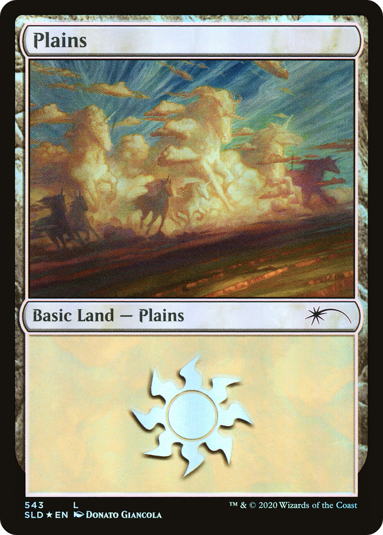 Plains (Unicorns) (543) [Secret Lair Drop Promos] | Silver Goblin