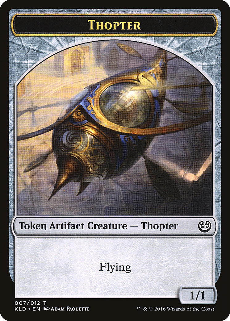 Thopter Token (007/012) [Kaladesh Tokens]