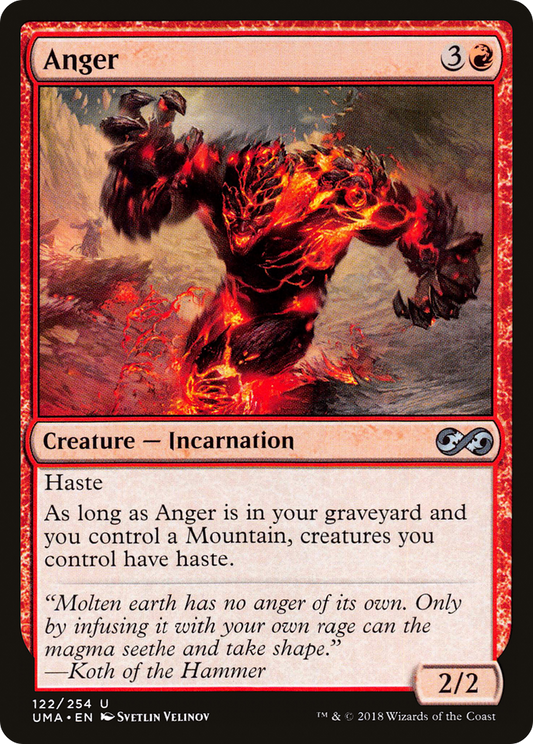 Anger (122) - Ultimate Masters Foil