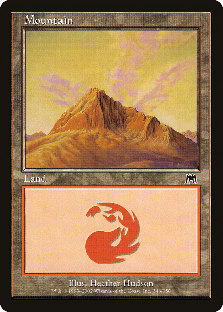 Mountain (346) [Onslaught] Foil