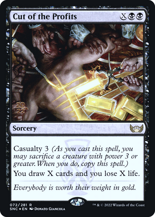 Cut of the Profits [Streets of New Capenna Prerelease Promos]