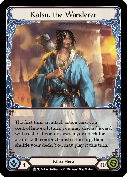 Katsu, the Wanderer 1st Edition  (CRU045) - Crucible of War