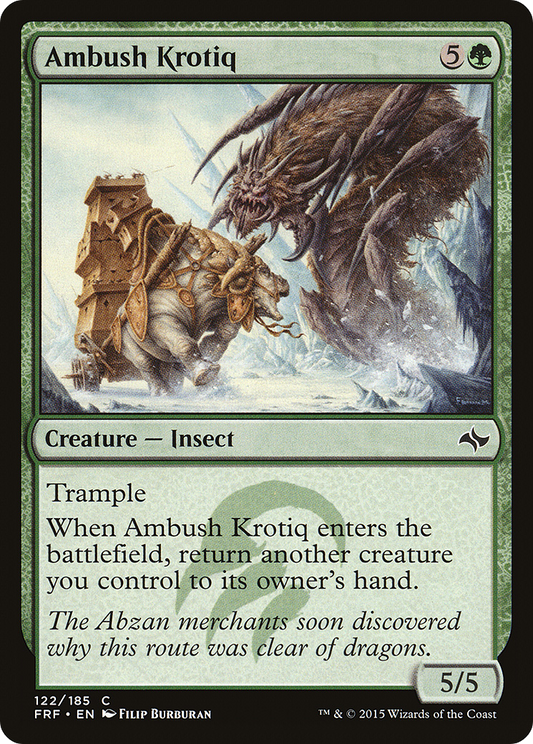Ambush Krotiq [Fate Reforged] Foil