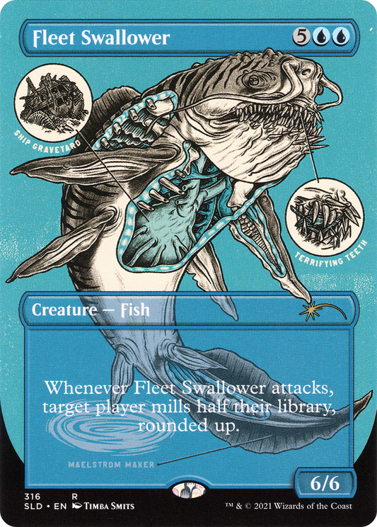 Fleet Swallower (Borderless) [Secret Lair Drop Series]