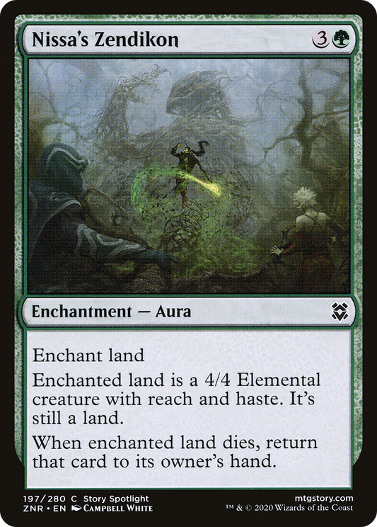 Nissa's Zendikon [Zendikar Rising] Foil