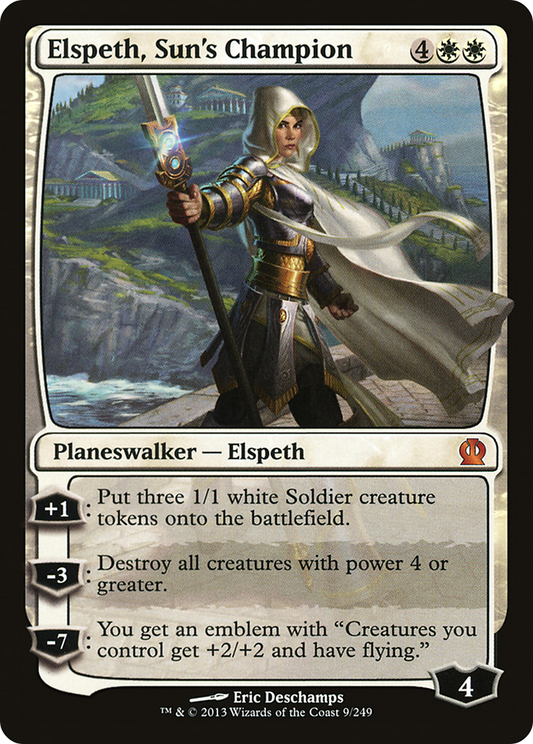 Elspeth, Sun's Champion [Theros] Foil