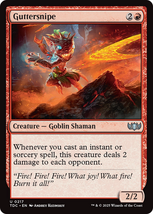 Guttersnipe (217) - Commander: Tarkir: Dragonstorm