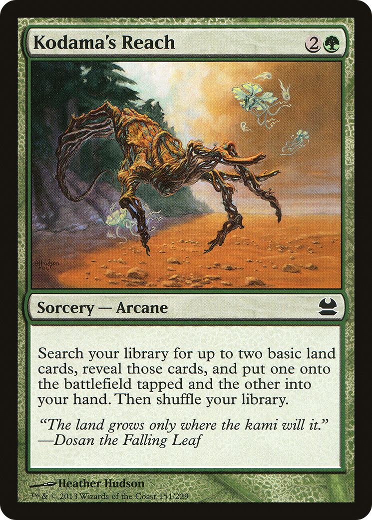 Kodama's Reach [Modern Masters] Foil
