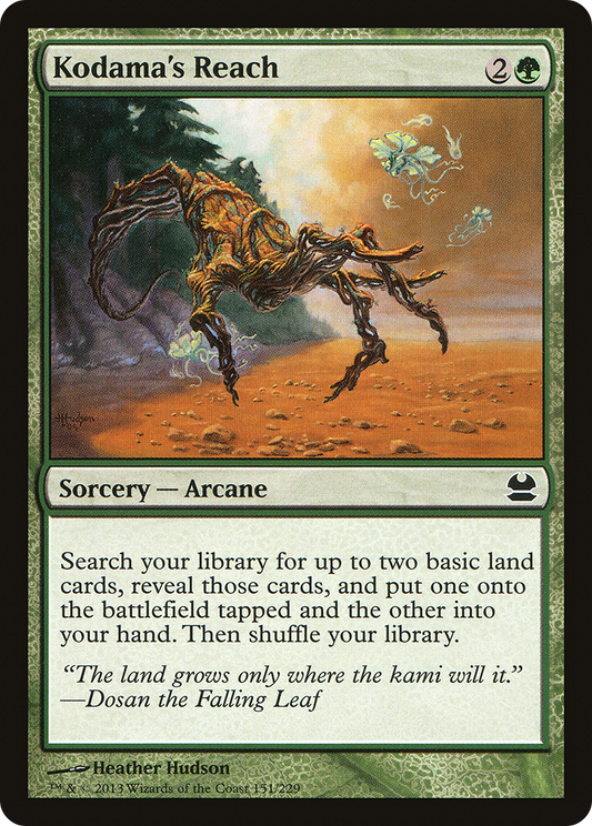 Kodama's Reach [Modern Masters] Foil