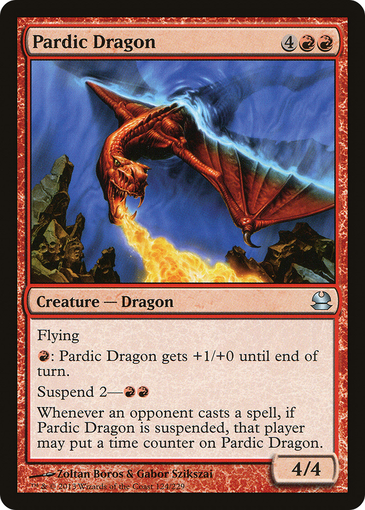 Pardic Dragon (124) Foil - Modern Masters