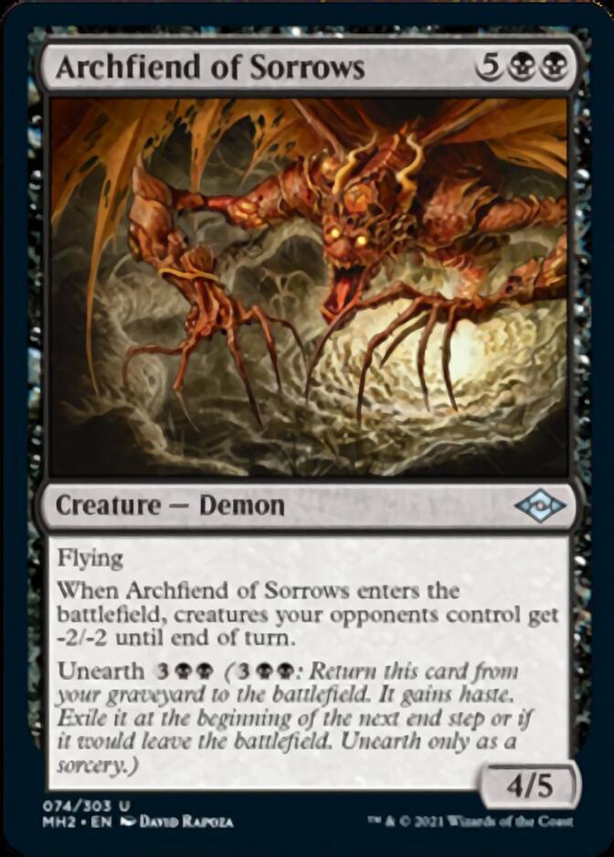 Archfiend of Sorrows [Modern Horizons 2] | Silver Goblin