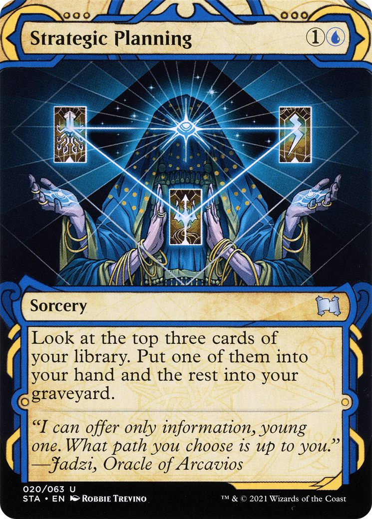 Strategic Planning [Strixhaven: School of Mages Mystical Archive] Foil