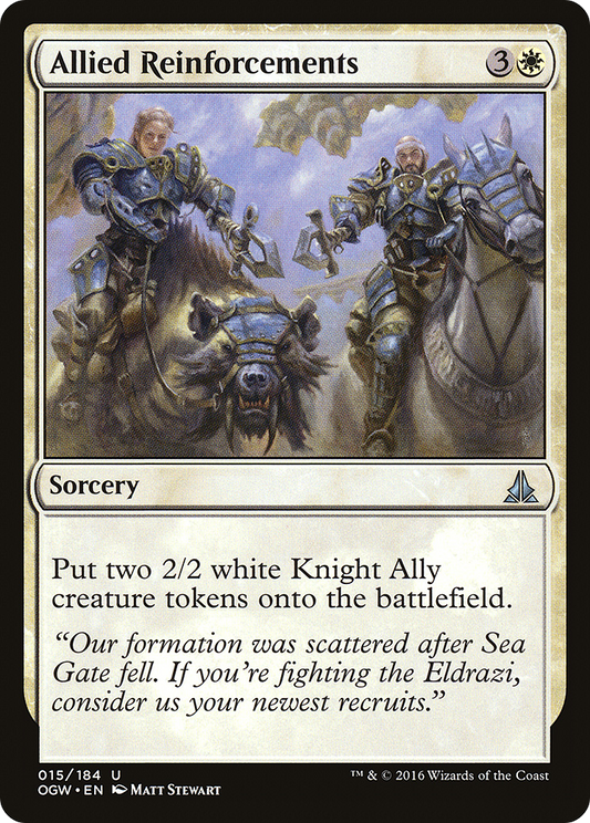 Allied Reinforcements [Oath of the Gatewatch] Foil