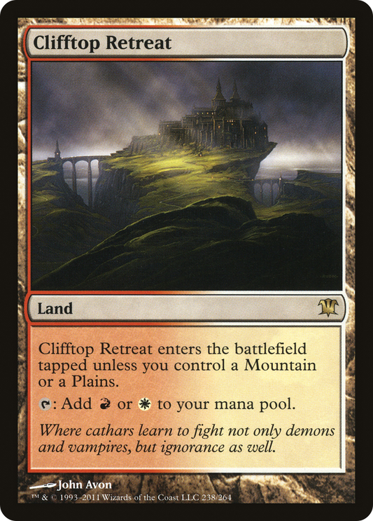 Clifftop Retreat [Innistrad] Foil