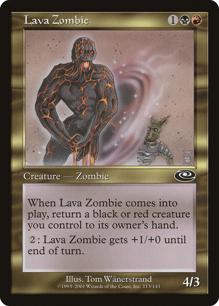 Lava Zombie [Planeshift] Foil