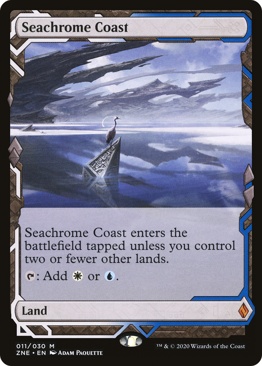 Seachrome Coast (Expeditions) [Zendikar Rising Expeditions] Foil