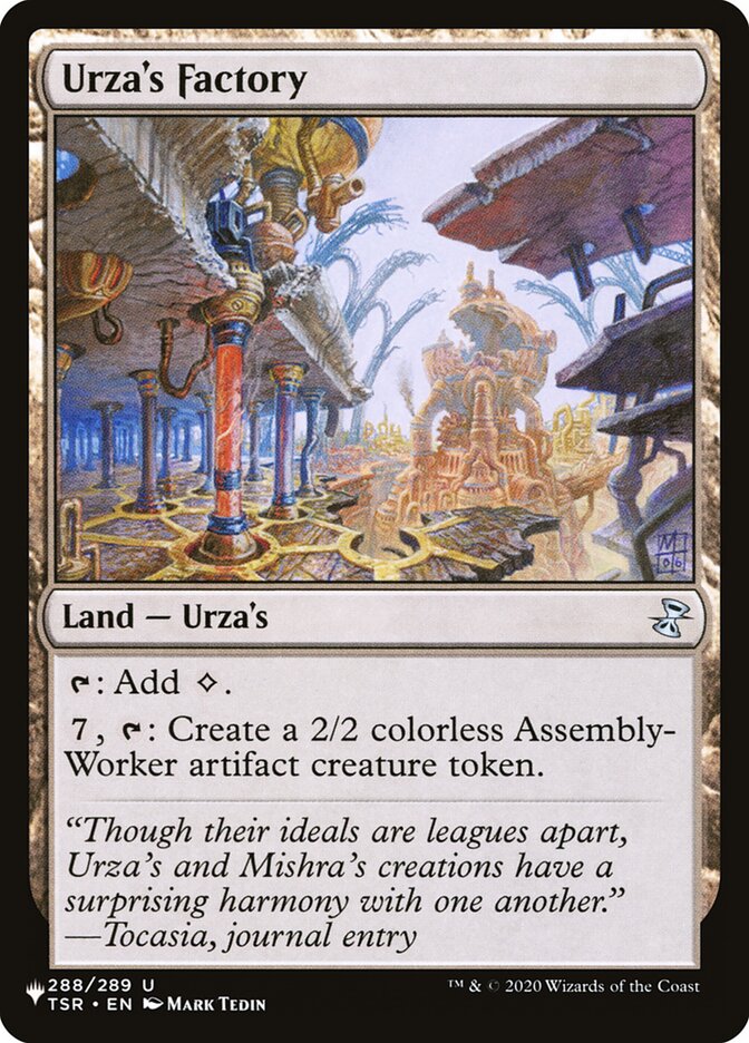 Urza's Factory [The List] | Silver Goblin