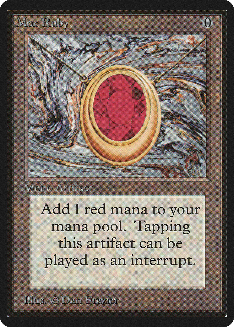 Mox Ruby [Beta Edition] | Silver Goblin