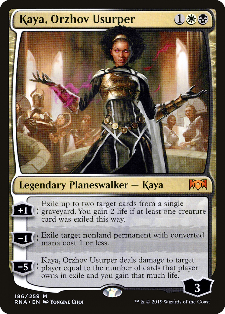 Kaya, Orzhov Usurper [Ravnica Allegiance] | Silver Goblin