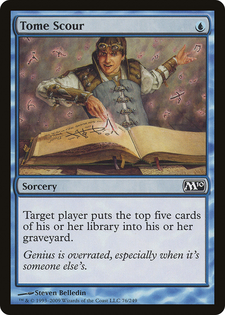 Tome Scour [Magic 2010] Foil