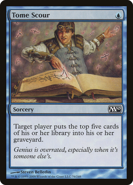 Tome Scour [Magic 2010] Foil