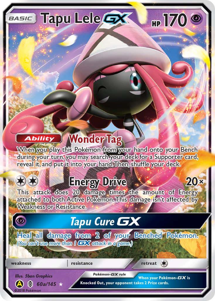 Tapu Lele GX (60a/145) [Alternate Art Promos] | Silver Goblin