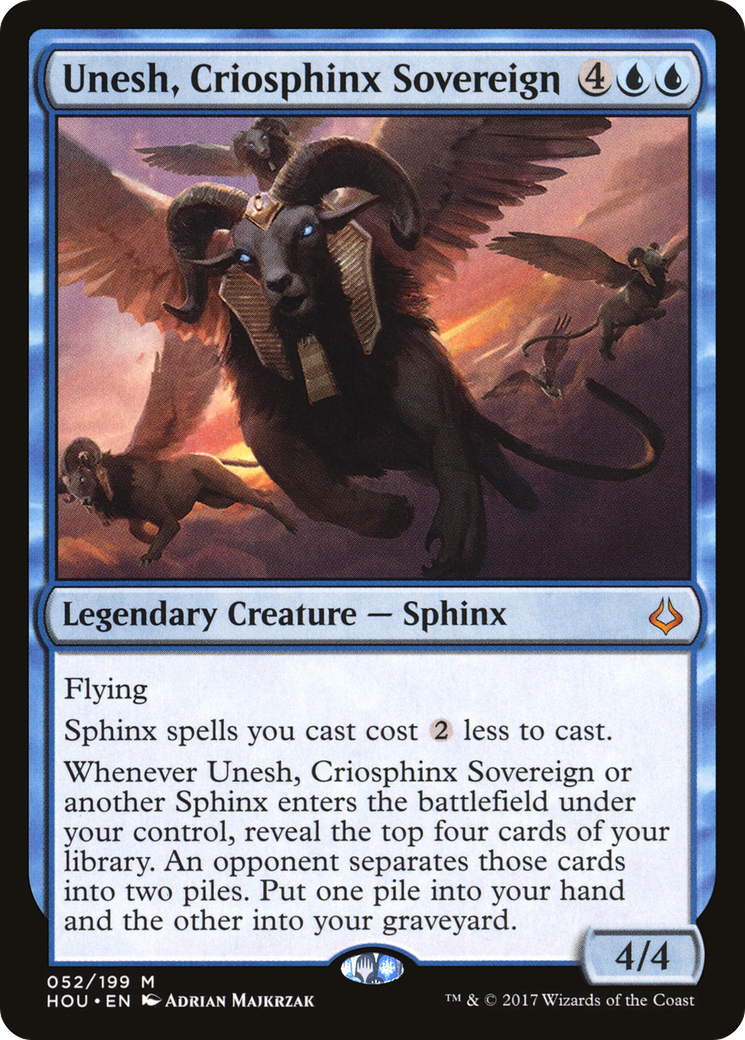 Unesh, Criosphinx Sovereign [Hour of Devastation] Foil