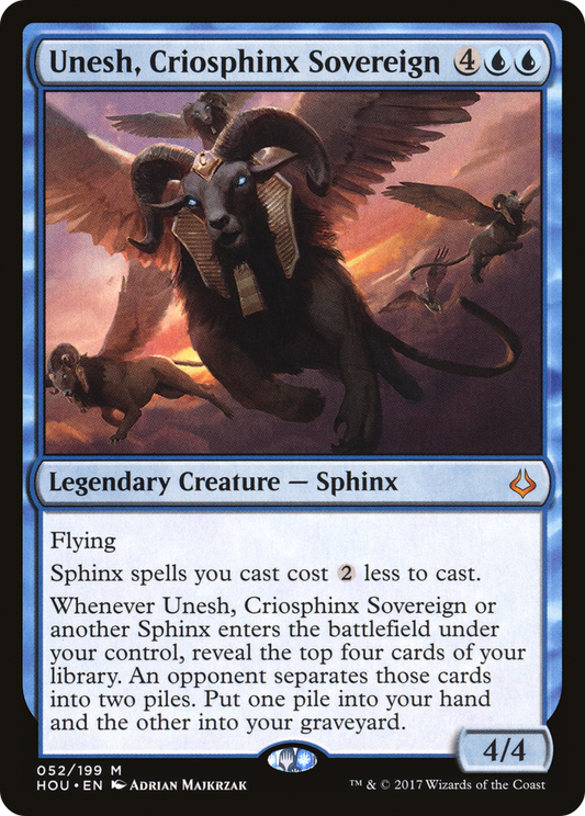 Unesh, Criosphinx Sovereign [Hour of Devastation] Foil