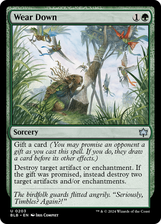 Wear Down [Bloomburrow] Foil