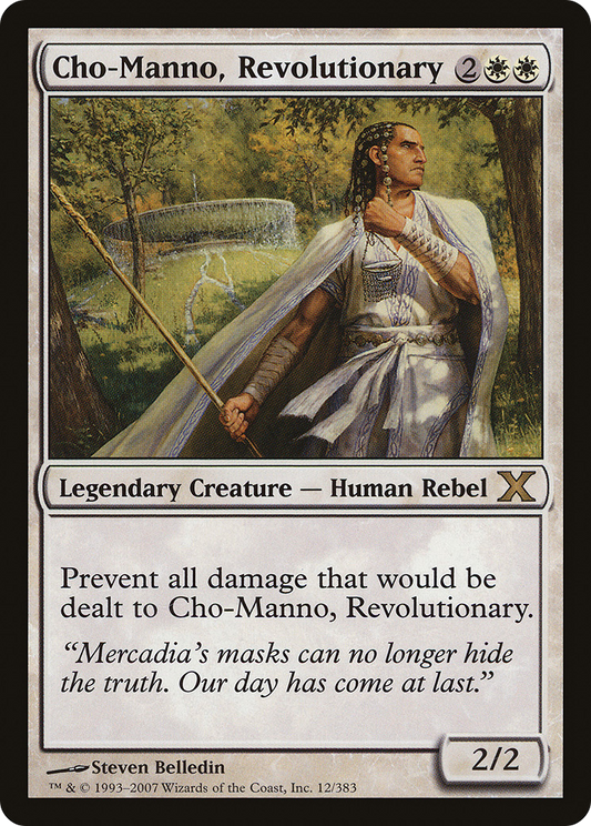 Cho-Manno, Revolutionary [Tenth Edition] Foil