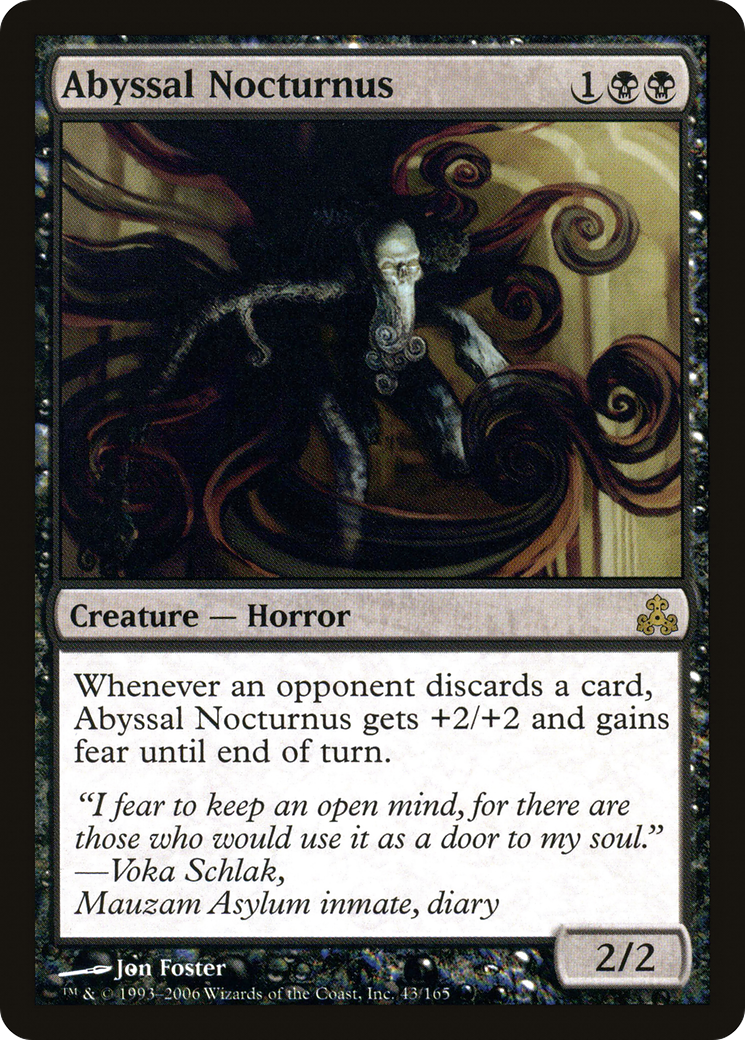 Abyssal Nocturnus [Guildpact] Foil