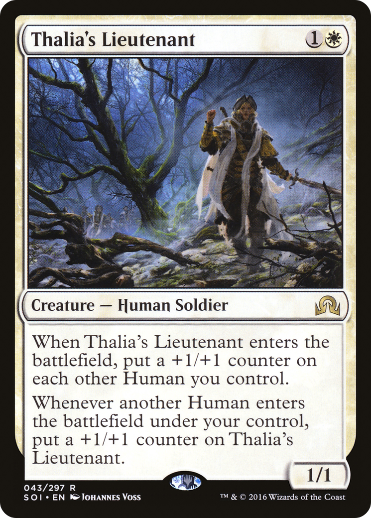Thalia's Lieutenant (043) - Shadows over Innistrad