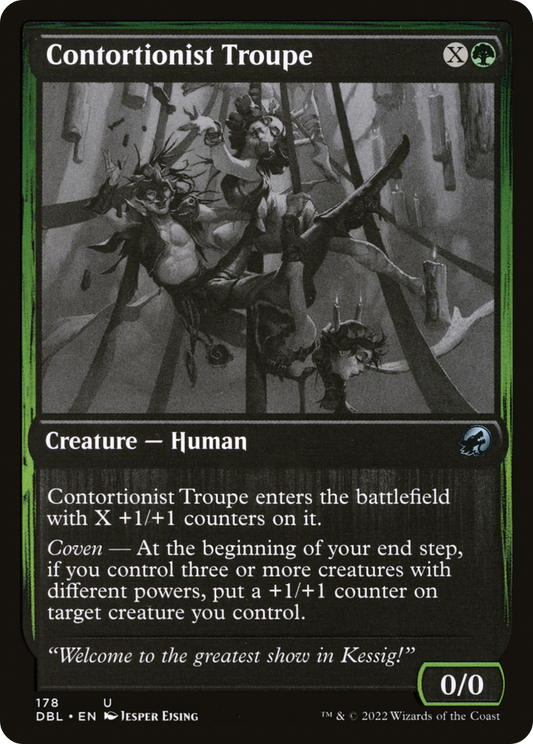 Contortionist Troupe [Innistrad: Double Feature] Foil