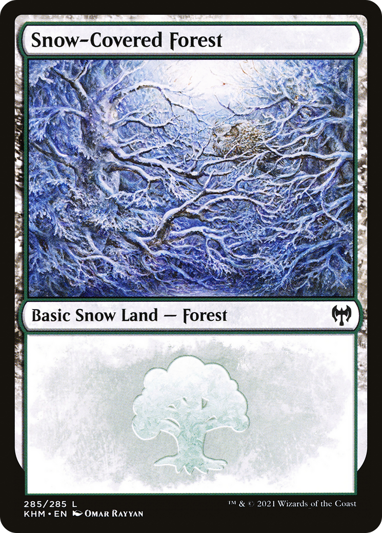 Snow-Covered Forest (285) [Kaldheim] | Silver Goblin