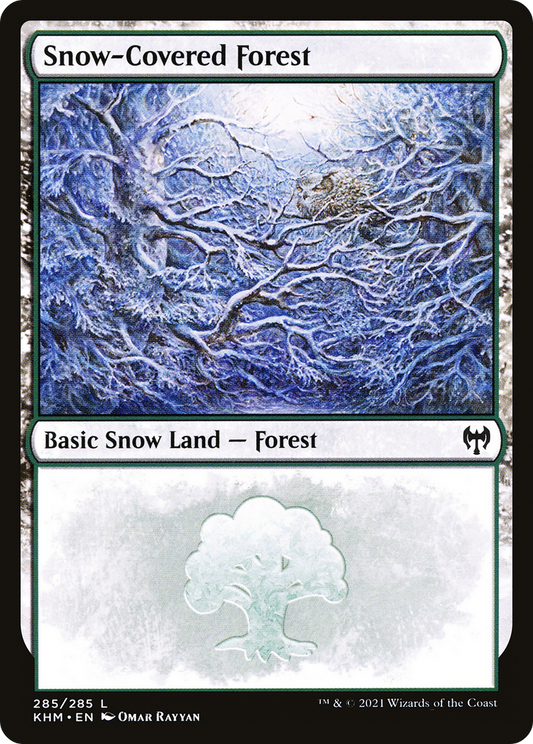 Snow-Covered Forest (285) [Kaldheim] Foil