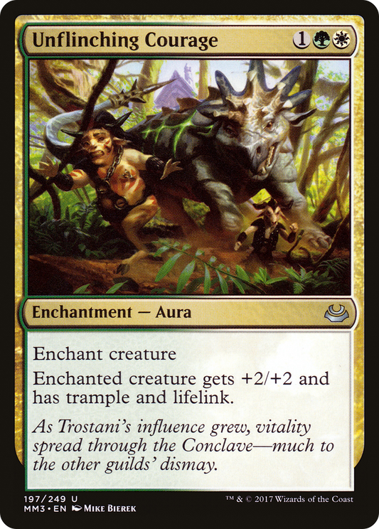 Unflinching Courage [Modern Masters 2017] Foil