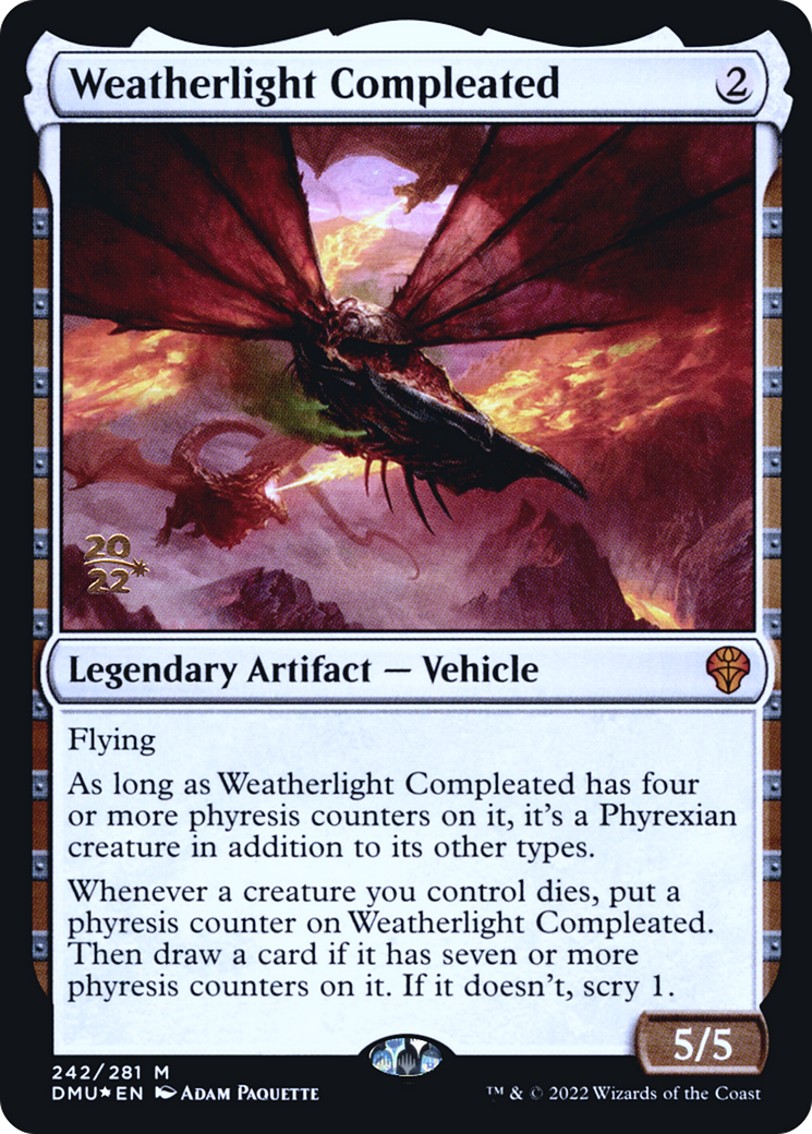 Weatherlight Compleated [Dominaria United Prerelease Promos] | Silver Goblin