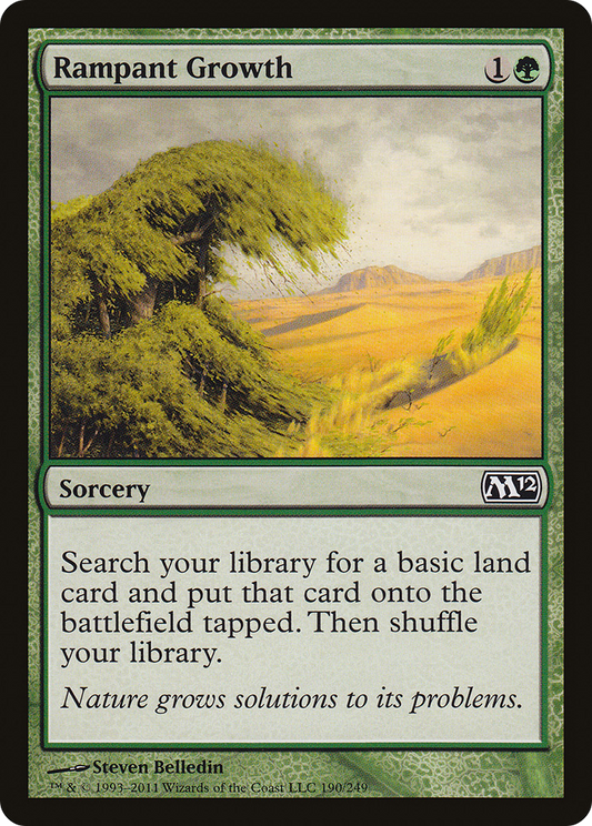 Rampant Growth [Magic 2012] Foil
