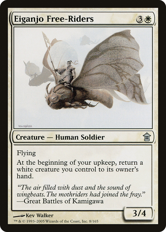 Eiganjo Free-Riders [Saviors of Kamigawa] Foil